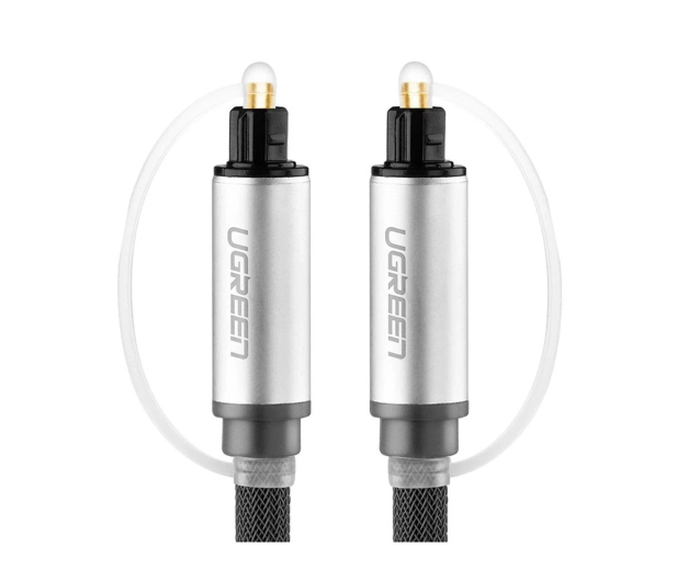 UGREEN AV108 Kabel optyczny Toslink Audio aluminiowy z oplotem 1.5m - 1489002 - zdjęcie 5